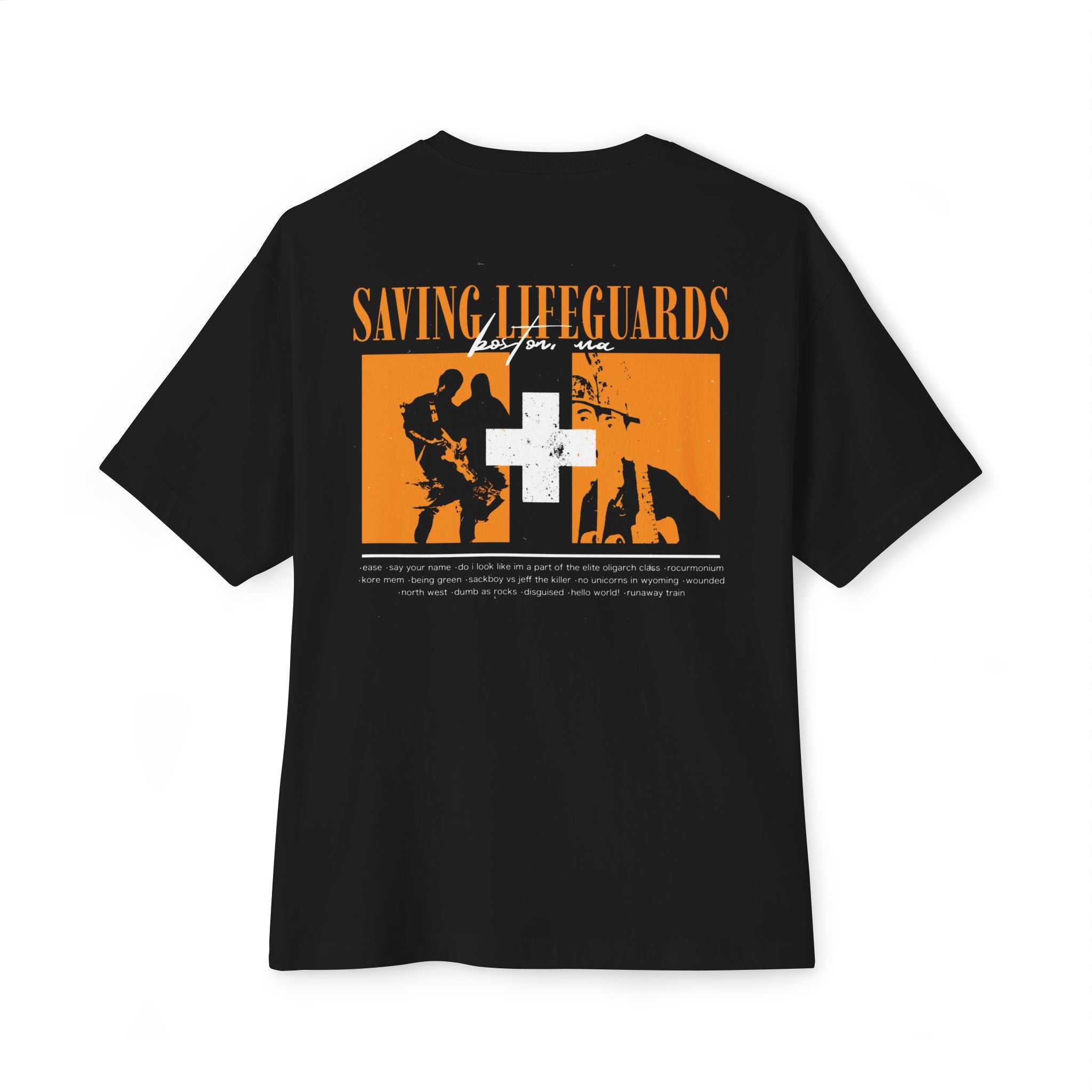 Saving Lifeguards Oversized Boxy T-Shirt